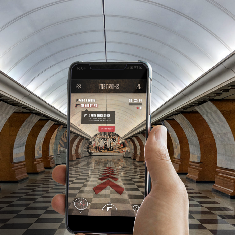 AR Game Metro-2